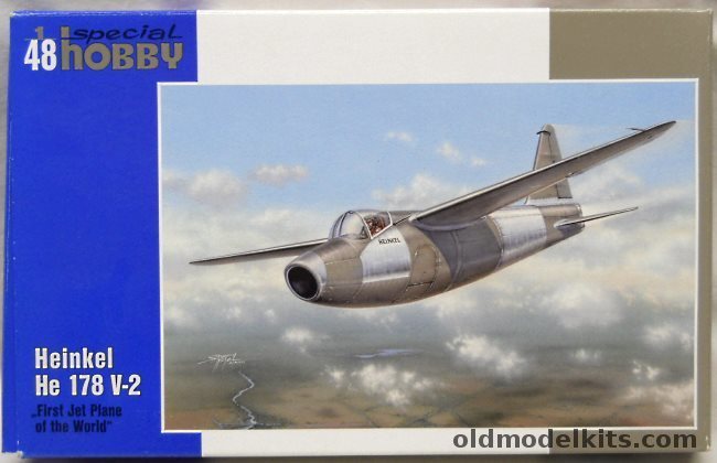Special Hobby 1/48 Heinkel He-178 V-1 Worlds First Jet Plane, SH 480093 plastic model kit